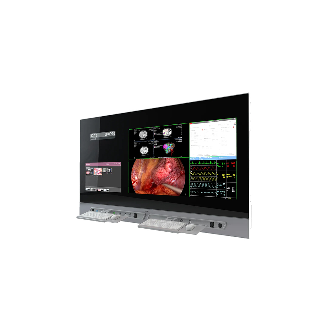 quirofanos digitales MDMX-22449 GNTB Consola Mural Combinada Full-HD 24" y 4K 49" Barco - Image 2